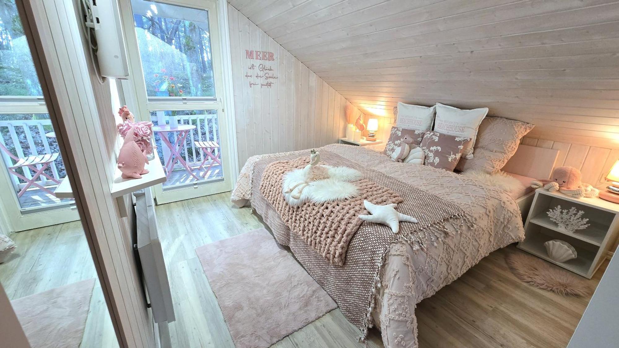 Pink Und Meer - Meerblick, Sauna, Kamin & Whirlpool บาเบอ ภายนอก รูปภาพ