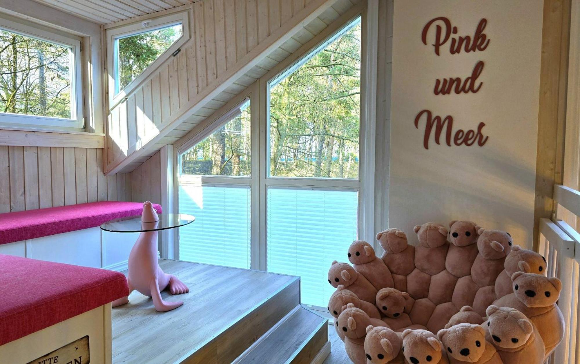 Pink Und Meer - Meerblick, Sauna, Kamin & Whirlpool บาเบอ ภายนอก รูปภาพ