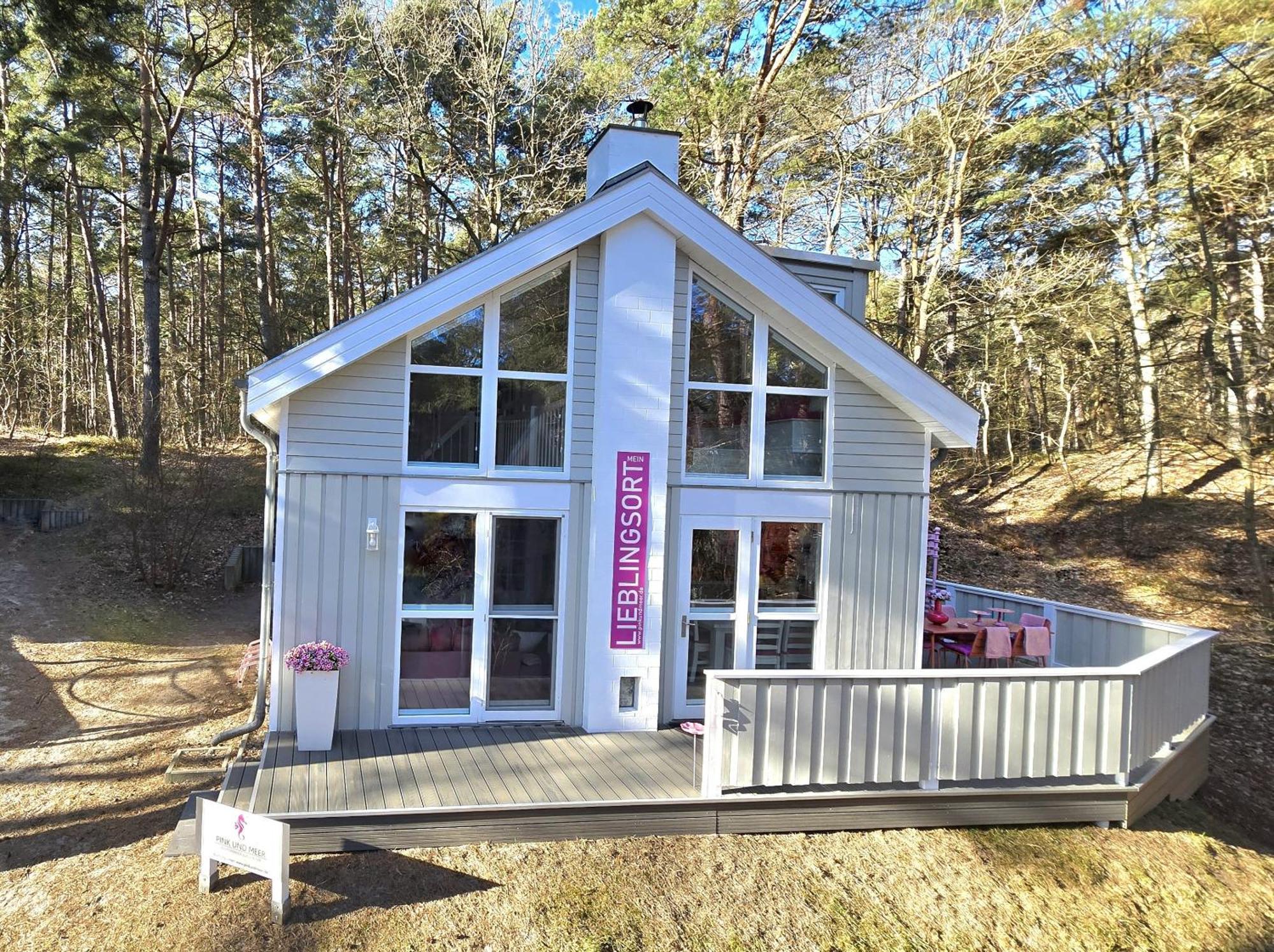 Pink Und Meer - Meerblick, Sauna, Kamin & Whirlpool บาเบอ ภายนอก รูปภาพ