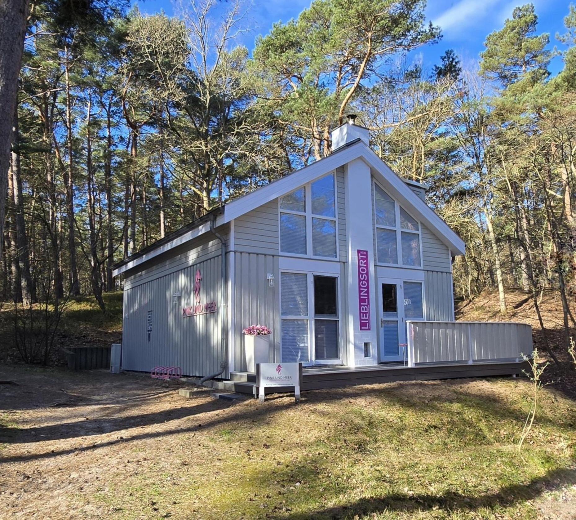 Pink Und Meer - Meerblick, Sauna, Kamin & Whirlpool บาเบอ ภายนอก รูปภาพ