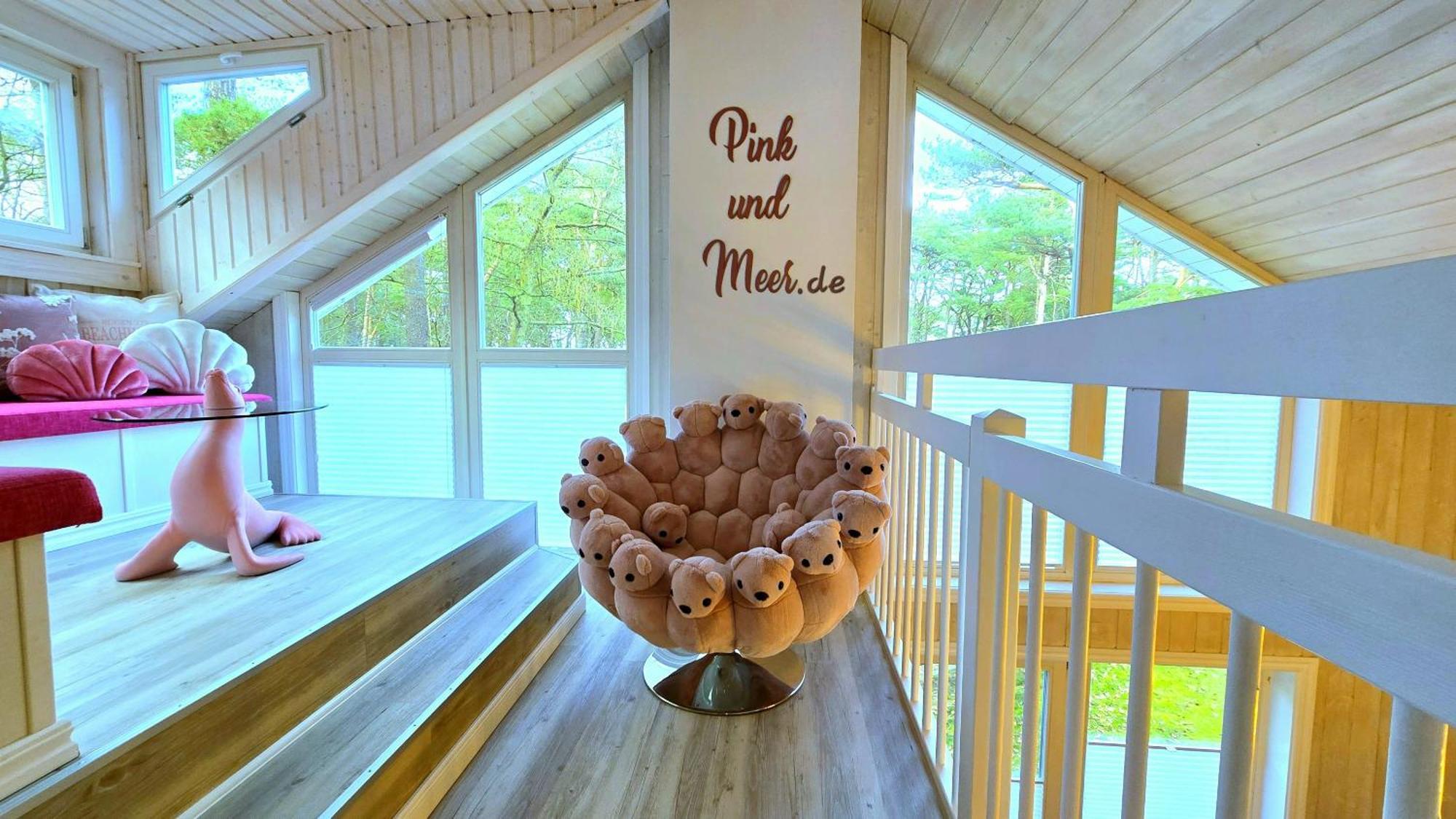 Pink Und Meer - Meerblick, Sauna, Kamin & Whirlpool บาเบอ ภายนอก รูปภาพ