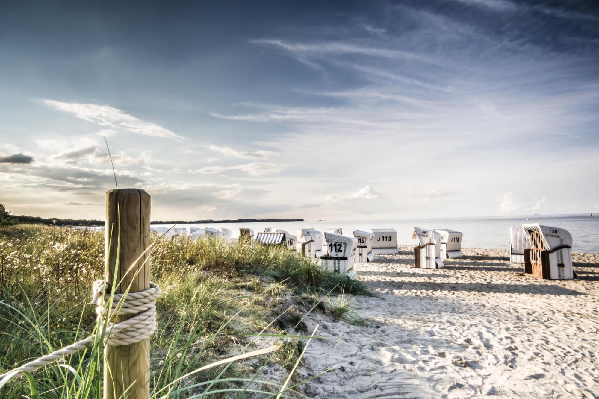Pink Und Meer - Meerblick, Sauna, Kamin & Whirlpool บาเบอ ภายนอก รูปภาพ