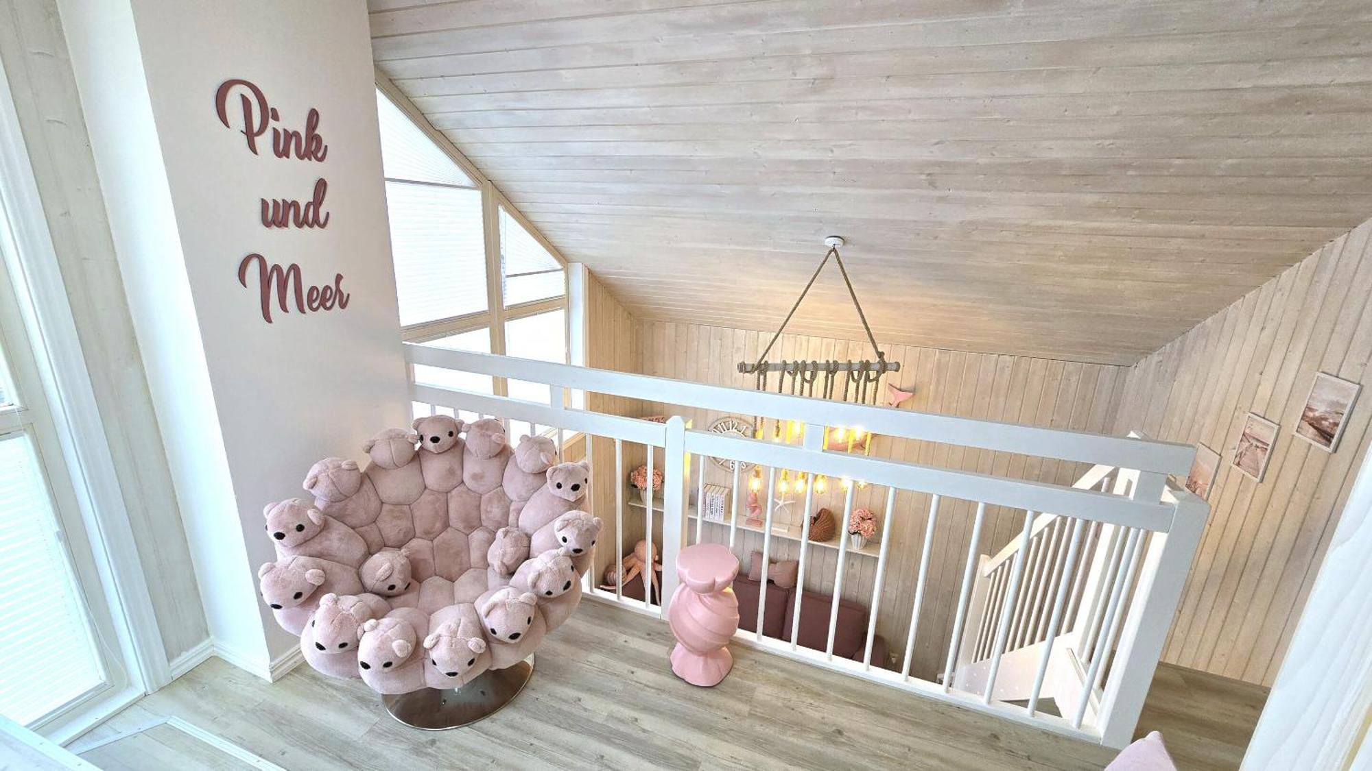 Pink Und Meer - Meerblick, Sauna, Kamin & Whirlpool บาเบอ ภายนอก รูปภาพ