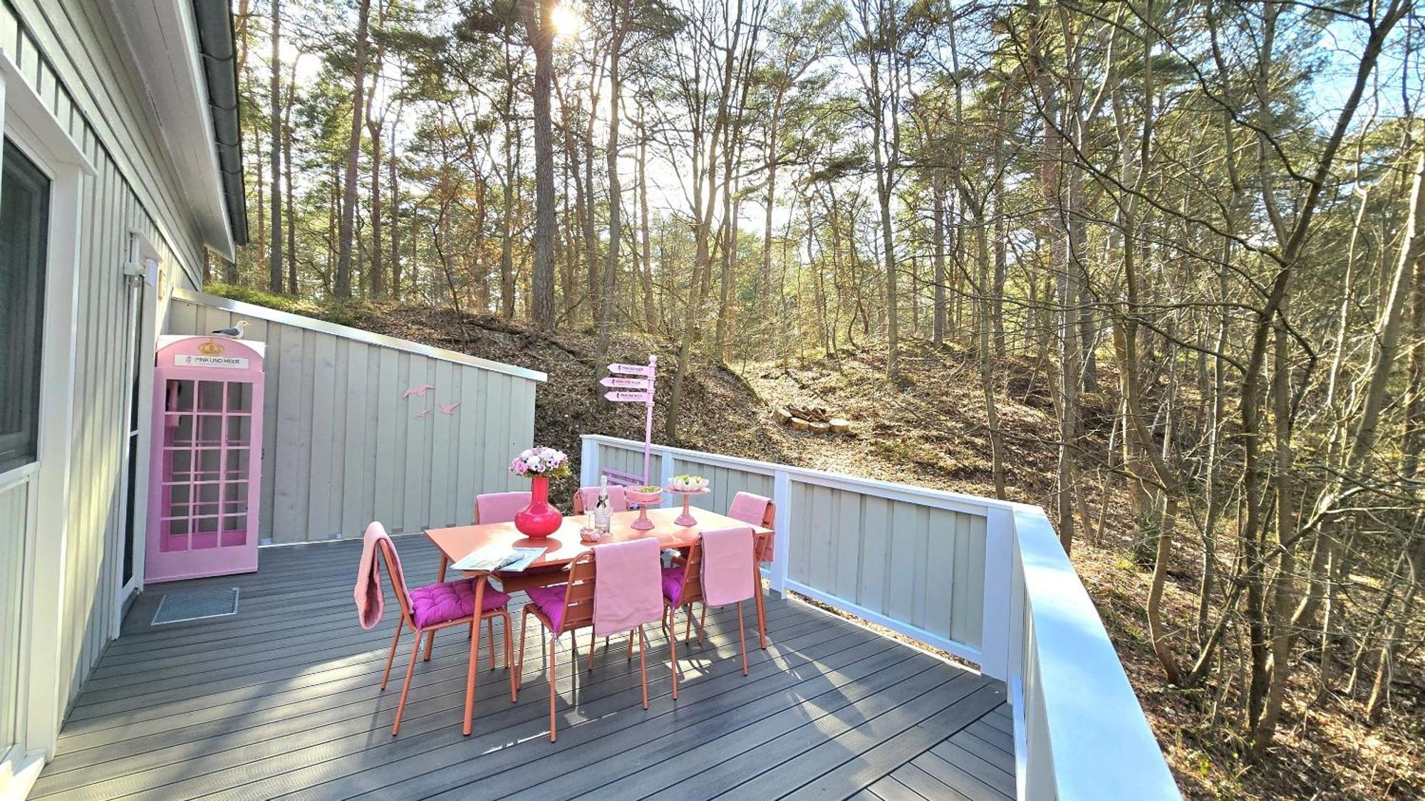 Pink Und Meer - Meerblick, Sauna, Kamin & Whirlpool บาเบอ ภายนอก รูปภาพ