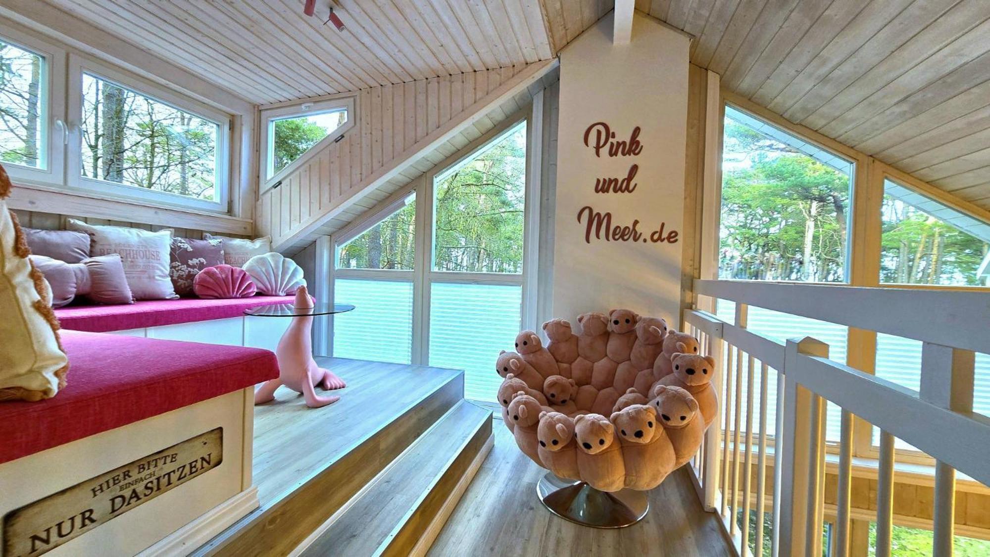 Pink Und Meer - Meerblick, Sauna, Kamin & Whirlpool บาเบอ ภายนอก รูปภาพ