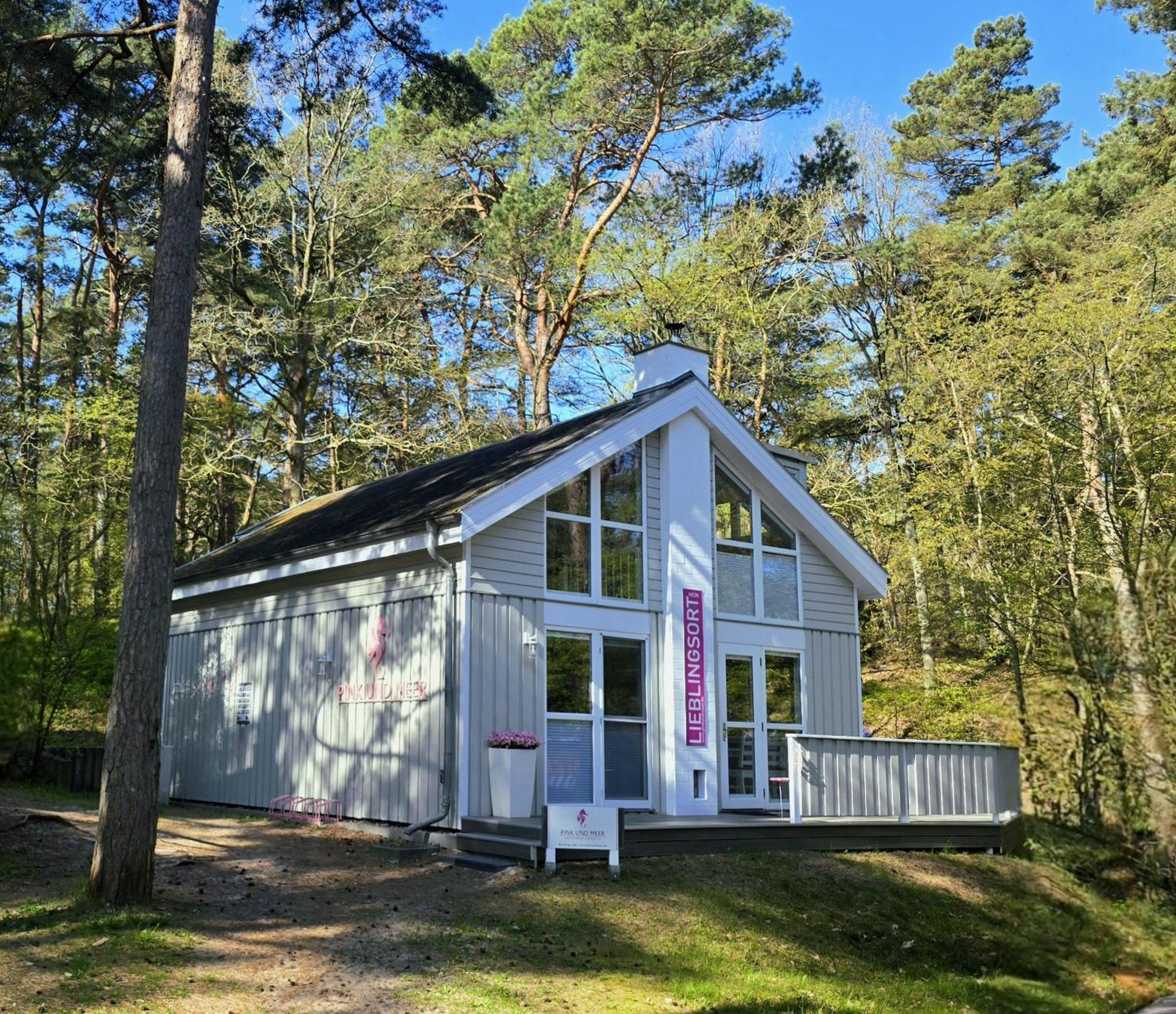 Pink Und Meer - Meerblick, Sauna, Kamin & Whirlpool บาเบอ ภายนอก รูปภาพ