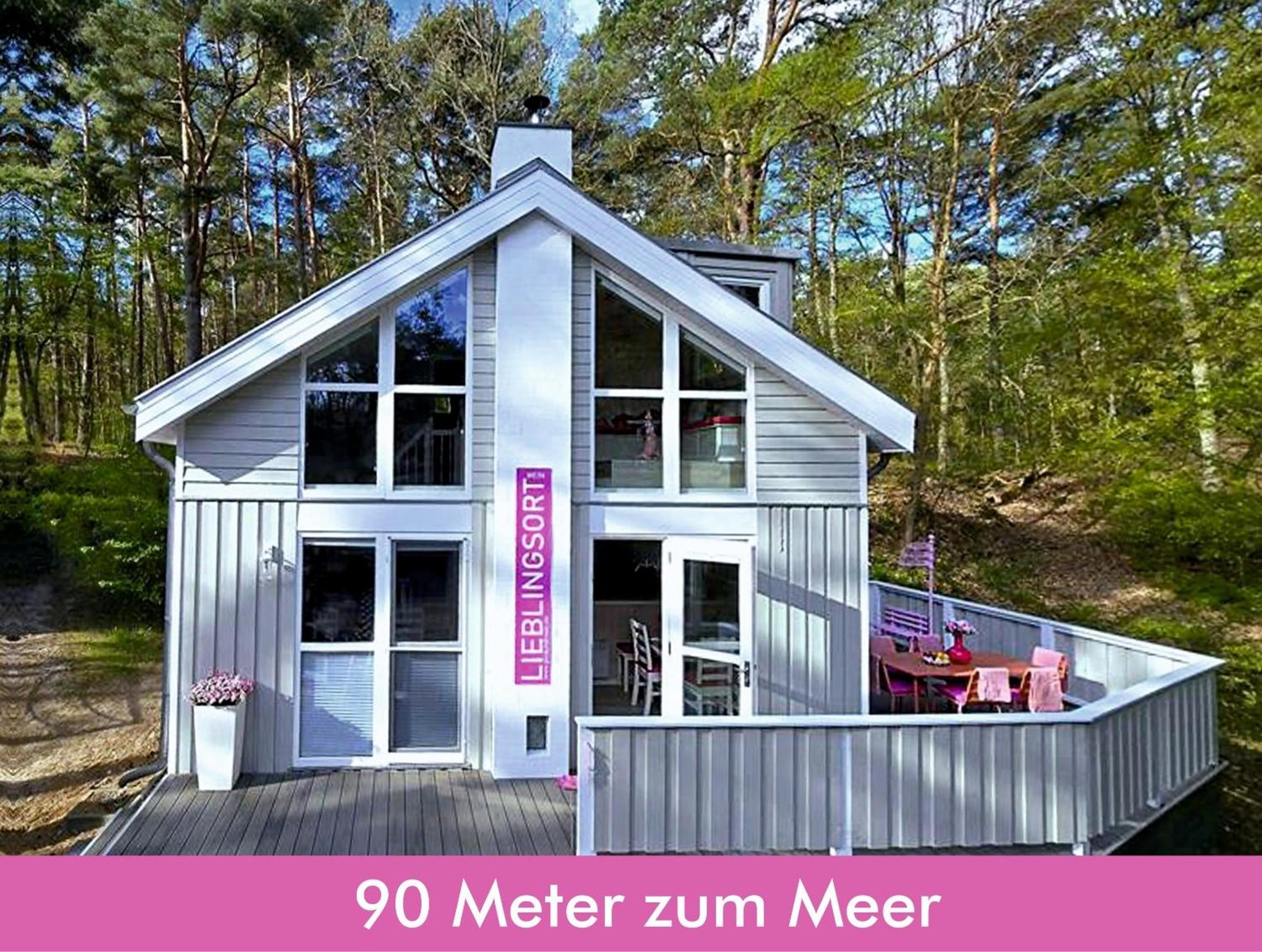 Pink Und Meer - Meerblick, Sauna, Kamin & Whirlpool บาเบอ ภายนอก รูปภาพ